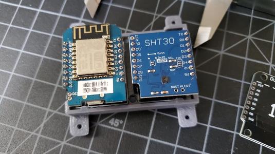 Wemos D1 Mini with Dual Base mount