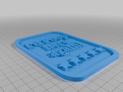 Would poop here again sign