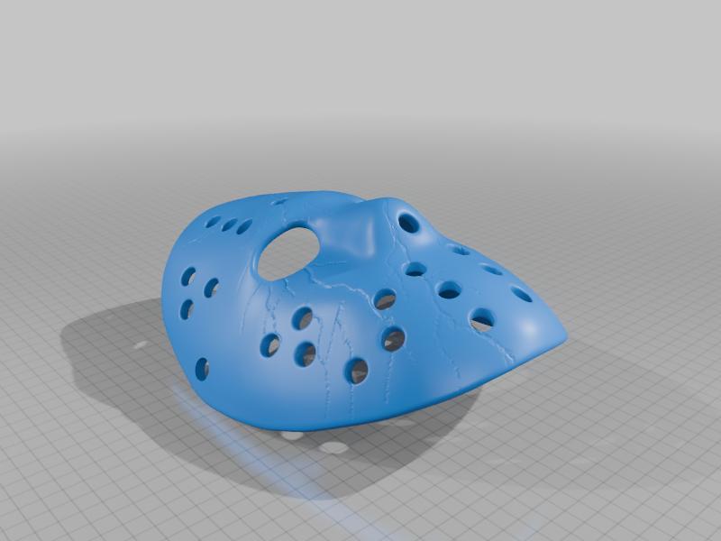 Battle Damaged Jason Mask