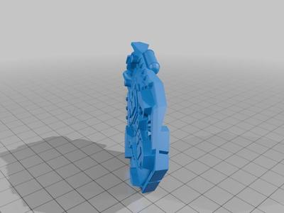 Nemesis - board game - escape pods with numbers - combined top and bottom