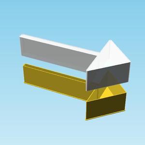 TRIANGLE-HEADED RIGHTWARDS ARROW, nestable box (v1)