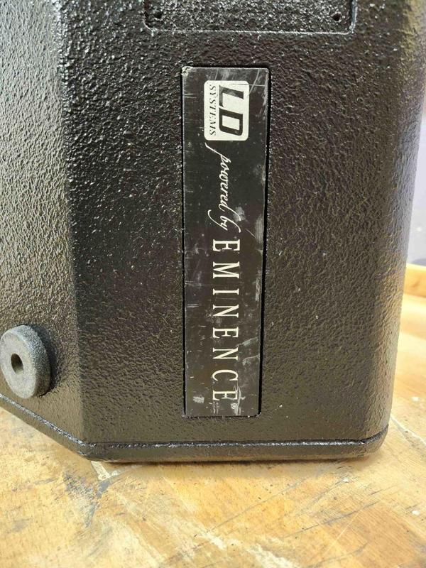 LD Systems LDE 122 Cover