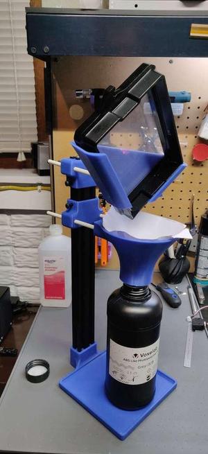 Adjustable Resin Vat Stand