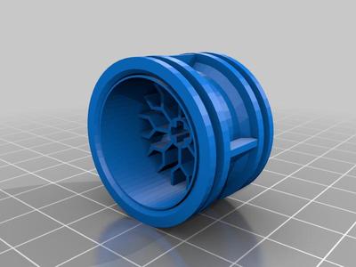 lego 43.2x22 racing wheel