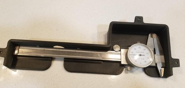 Caliper Holder (under desk/shelf)