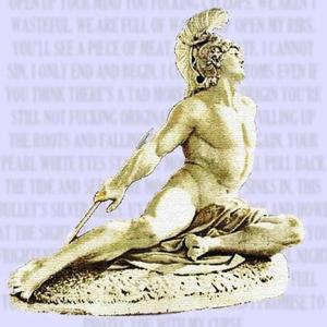 $uicideBoy$ statue, I NO LONGER FEAR THE RAZOR GUARDING MY HEEL (II)