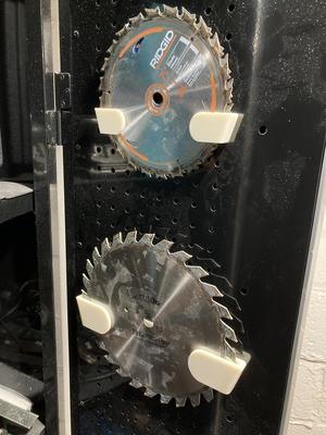 Saw blade holders