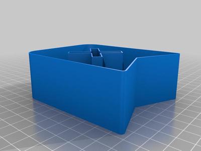 Bookmark with a cross mark, nestable box (v1)