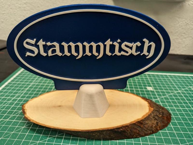 Stammtischschild / Stammtisch Sign