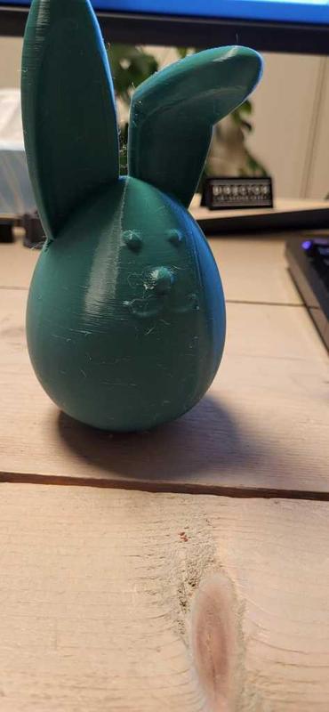 Floppy bunny egg