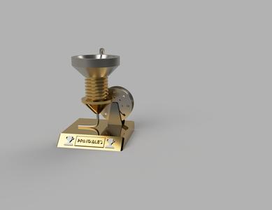 2024 3D Printing Industry Awards Trophy Entry