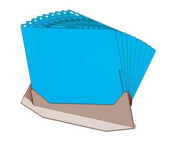 Building Plate Holder for 9 Building Plates
