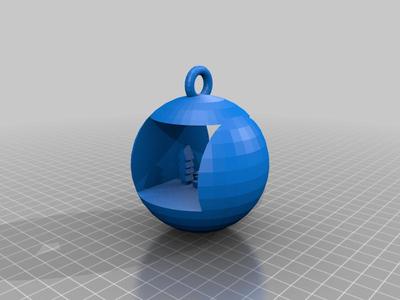 Christmas ornament with kid