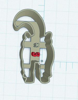 Male cat cookie cutter remix