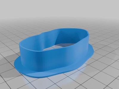 Shape1 clay earrings cutter / cookie cutter
