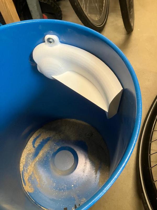 Inside cycloon 100 mm stofzuiger