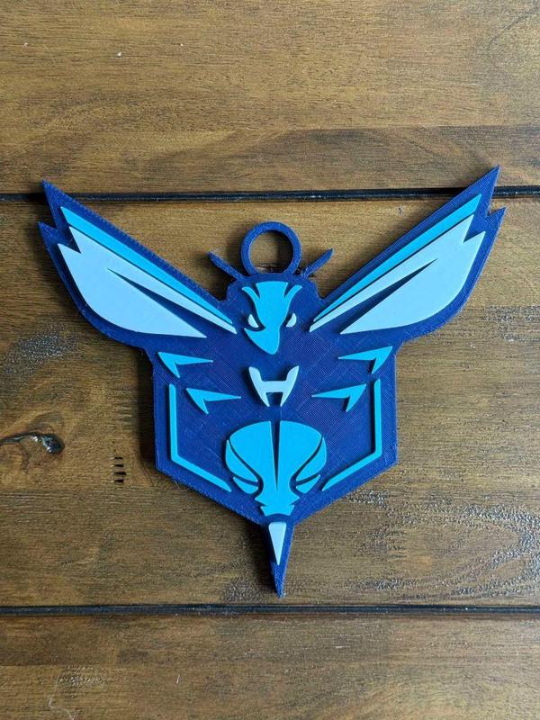 Charlotte Hornets Oversized Necklace, Pendant