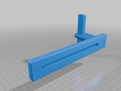 caravan fridge lock bracket