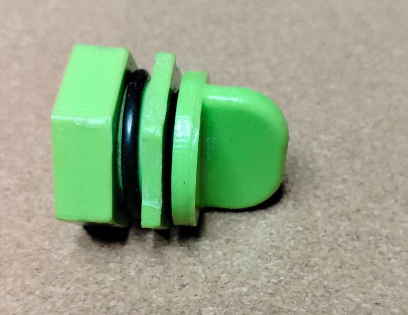 Пробка для слива воды из бака.Drain plug for water from the tank.