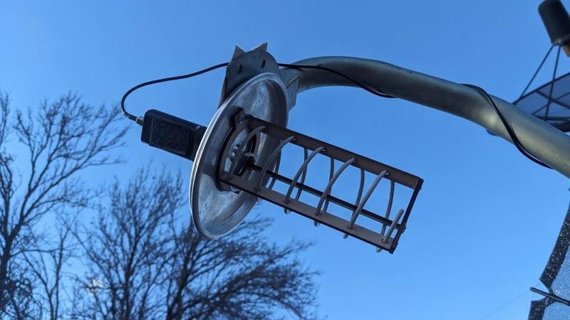 Laser Cut 1.7GHz LHCP Antenna scaffold