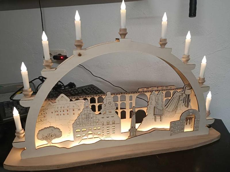 Candles for Candle Arches / Kerzen für Schwibbogen