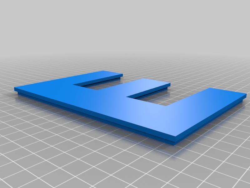 fixed letters for "full alphabet for LED strips"