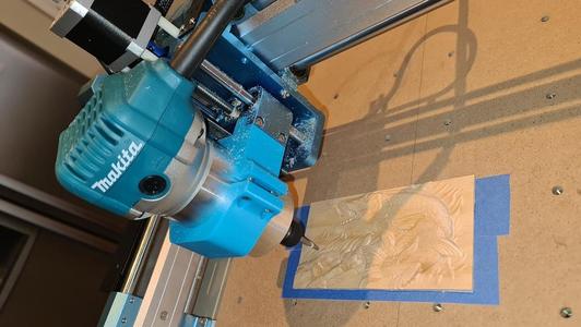 Genmitsu 4040 pro 65mm spindle adapter