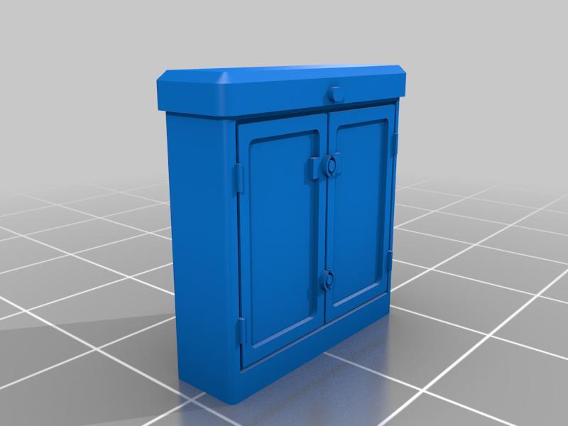 GPO telephone box non prototypical 00 gauge