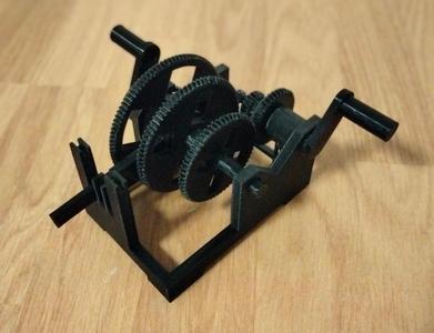 Simple 3 phase gearbox
