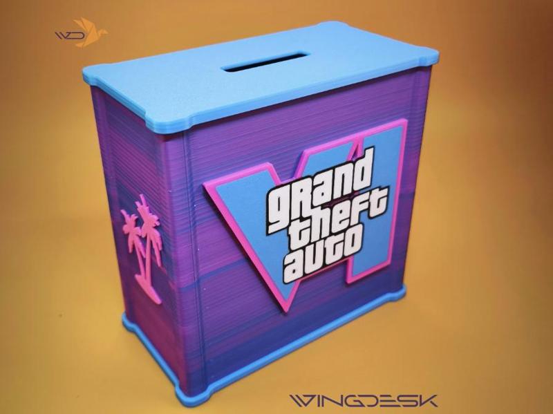 GTA VI SAVINGS BOX / Piggy Bank