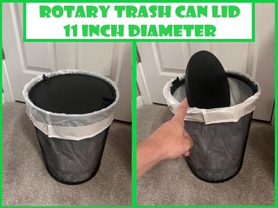 Rotary Trash Can Lid - 11 Inch Dia.