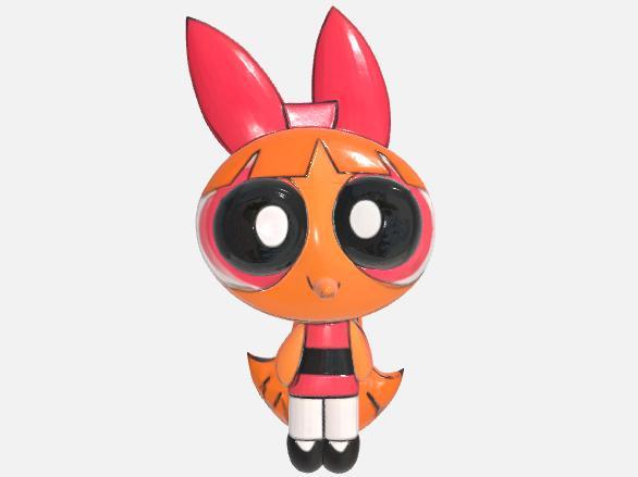 Adorable Superheroine—Powerpuff Girl