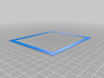 0.8mm nozzle test squares