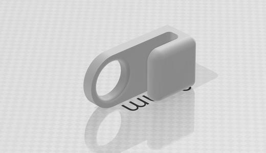 Simple Wall Cable Mount (Small) 