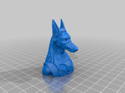 Anubis bust