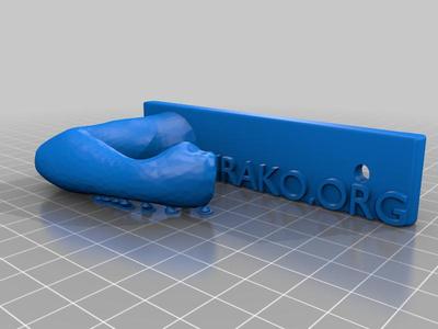 GANCHO BICEPS PORTA TOALHA