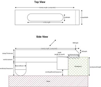CNC Workholding Clamp Customizable