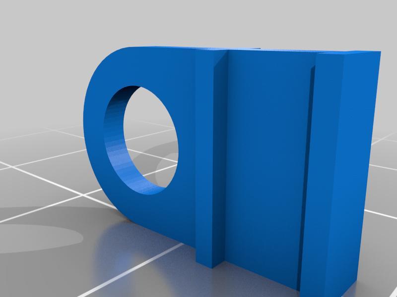 Attachment for europosters hangers.