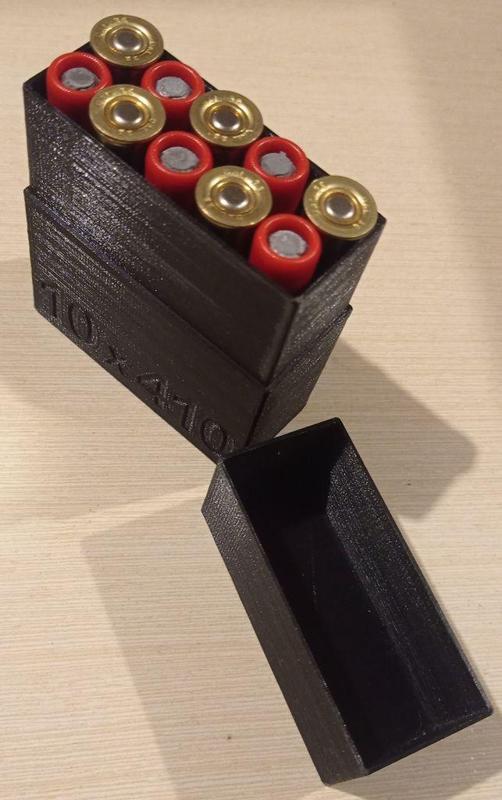 410 gauge ammo box 10 shotshells