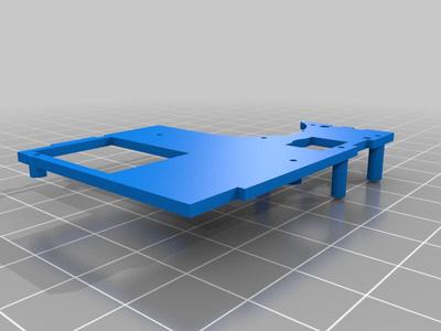 Front mount/heat sink for the pcb of the Inst360 Ace Pro