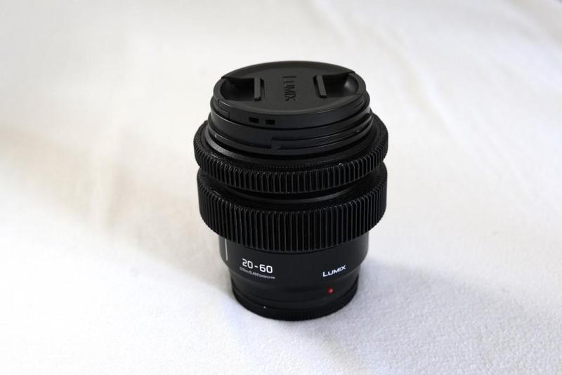 Seamless follow focus gear ring for Lumix 20-60 L-mount