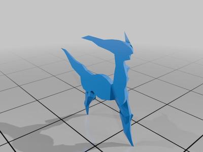 Pokemon - Arceus (Low Poly)