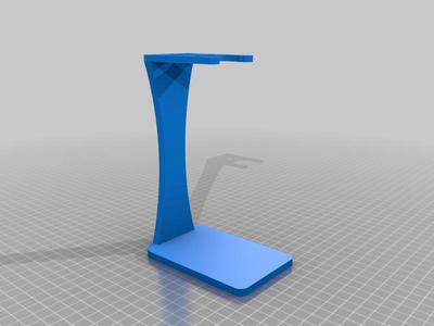 Shaving brush and razor stand