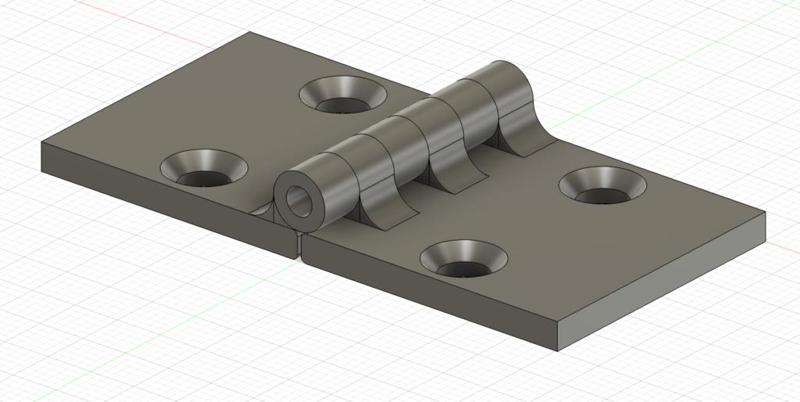hinge for 30x30 aluminium profile