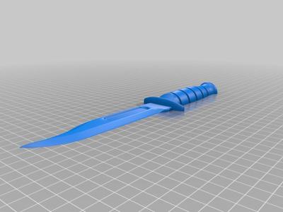 Cuchillo y vaina