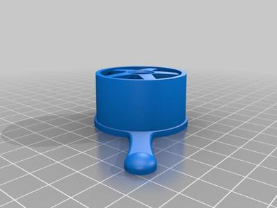 Traxxas TQi transmitter wheel with thumb steer.