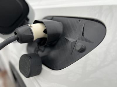Polestar 2 charge port shield
