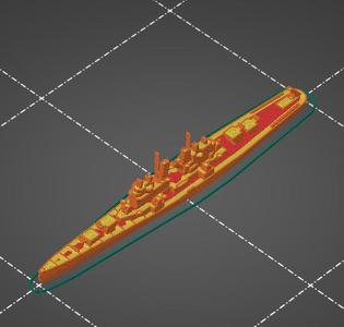 Microfleet USS Cleveland Class Cruiser