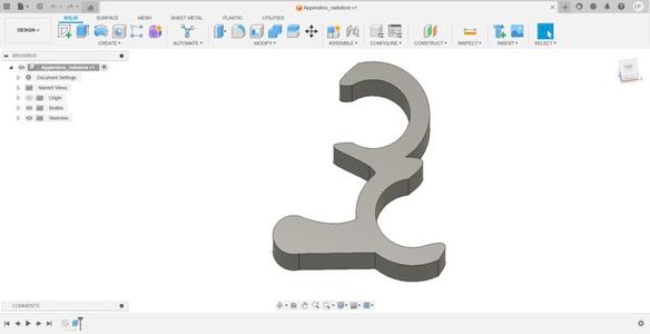 Appendino Radiatore / Radiator Hook