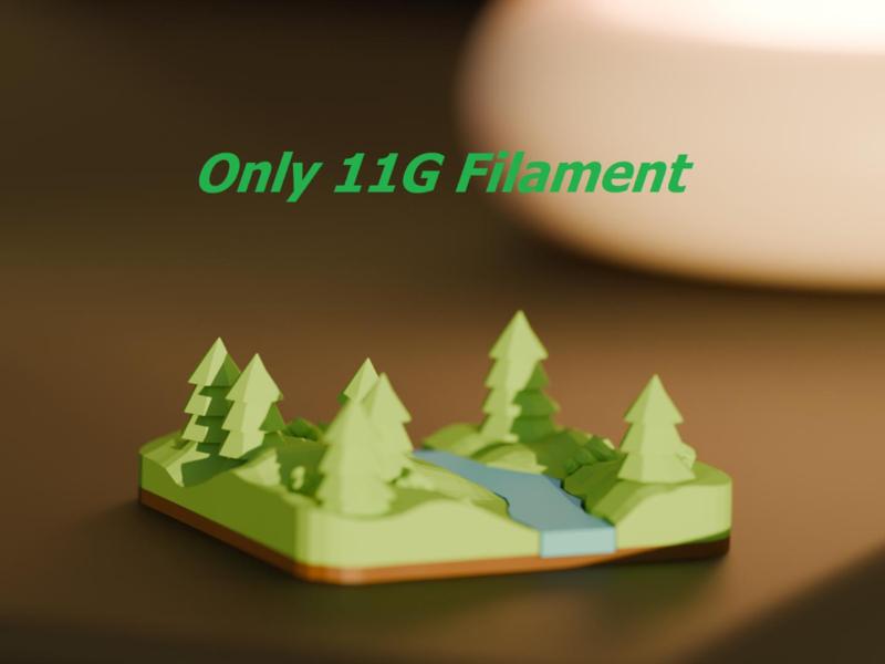 Mini River Valley Diorama